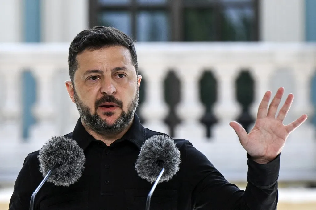 Volodimir Zelenszkij Fotó: GENYA SAVILOV / AFP