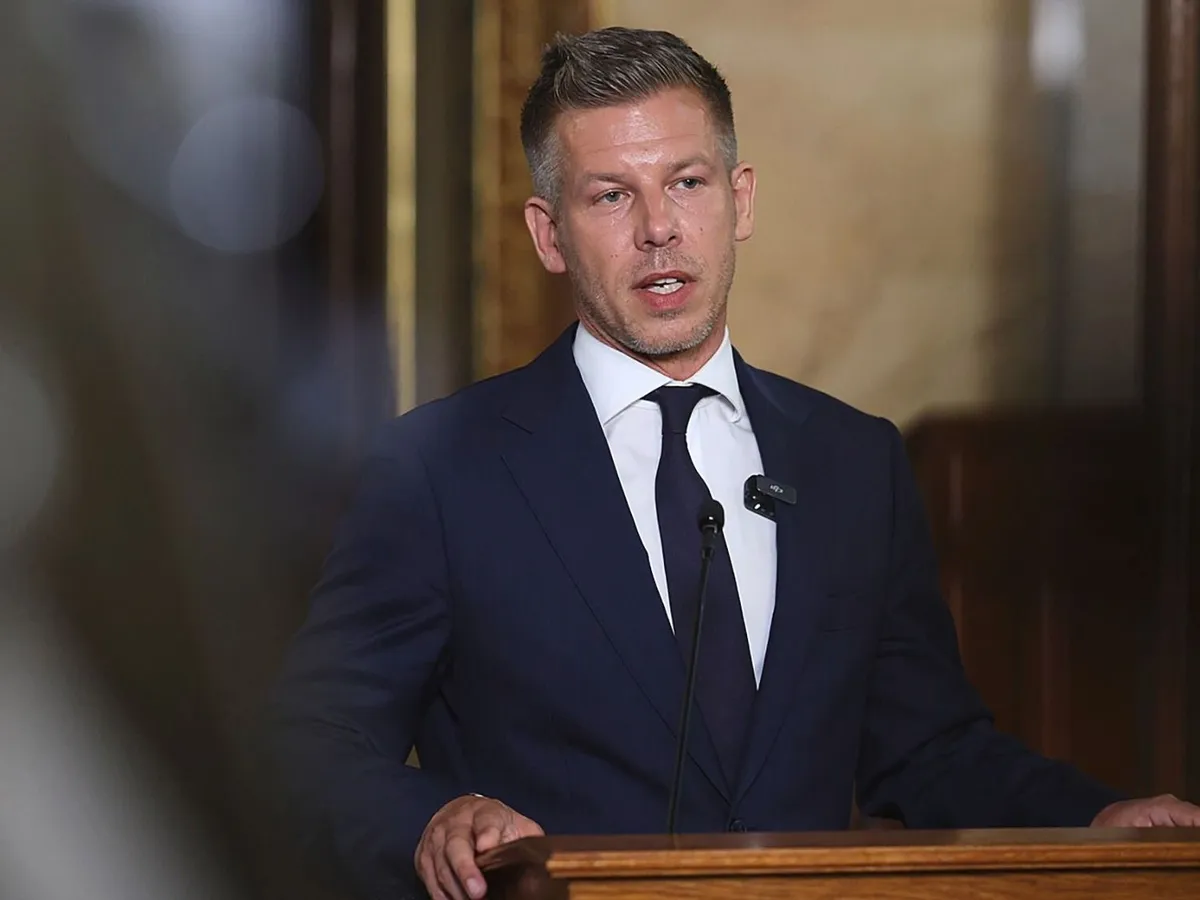 Magyar Péter miniszterelnök rendkívüli sajtótájékoztatója, MagyarPéterrendkívülisajtótájékoztató, 2026.07.13.
Magyar Péter, MagyarPéter