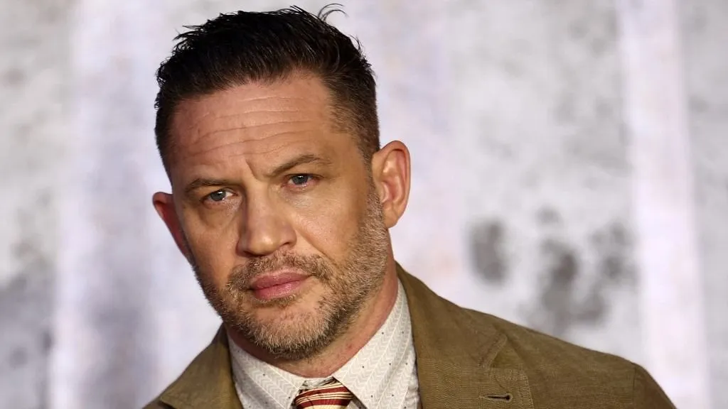 English actor Tom Hardy poses upon arrival for the World Premiere of the Netflix film "Havoc" in central London on April 15, 2025. (Photo by HENRY NICHOLLS / AFP)