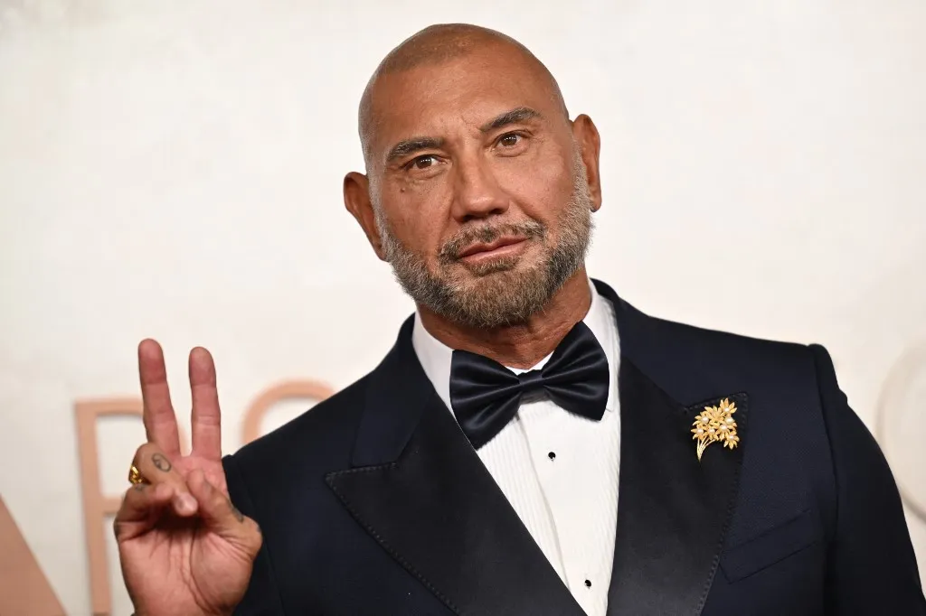 US actor Dave Bautista attends the 97th Annual Academy Awards at the Dolby Theatre in Hollywood, California on March 2, 2025. (Photo by ANGELA WEISS / AFP)