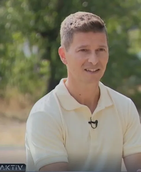 Fenyvesi Zoltán az Aktív műsorában ad interjút.