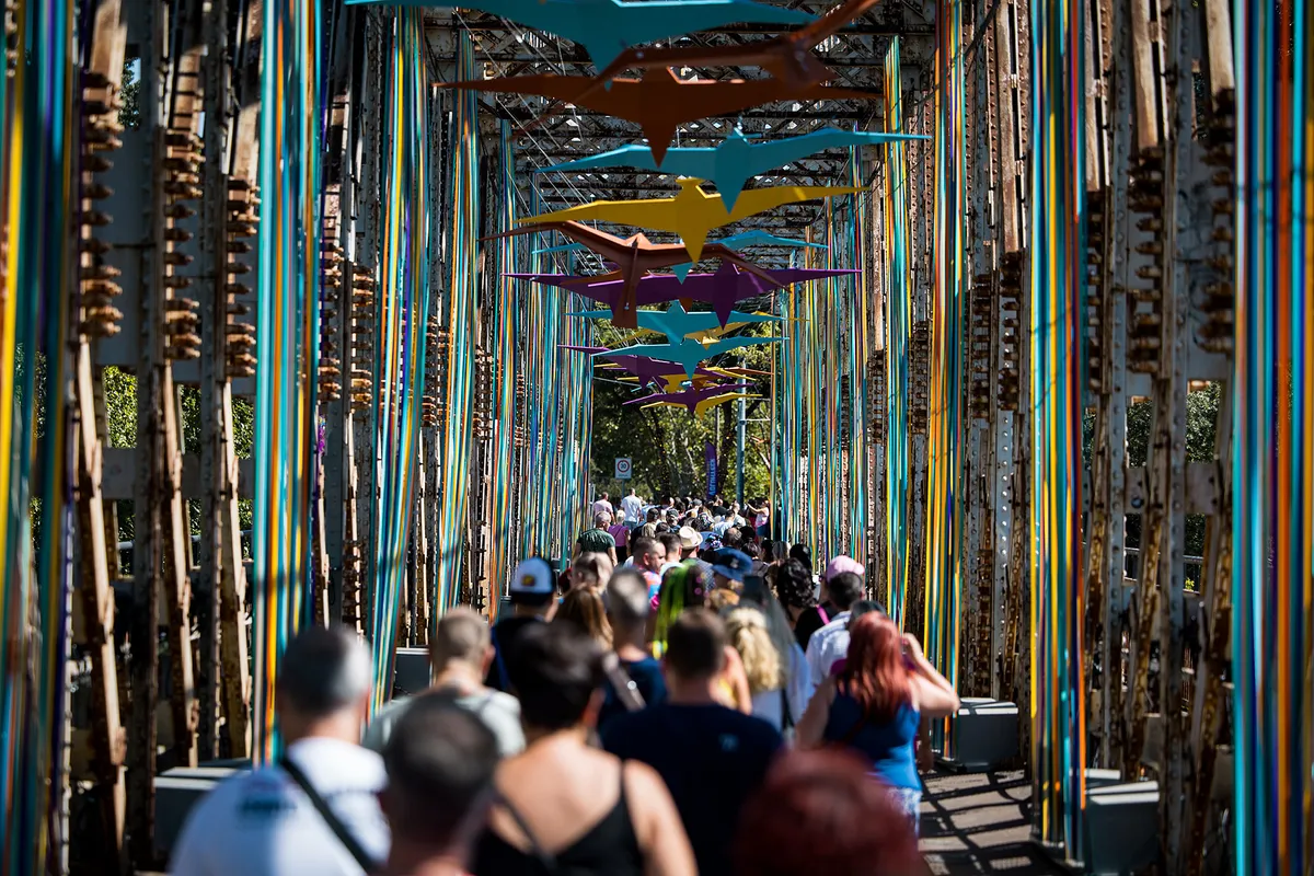 Sziget Fesztivál 2026, SziagetFesztivál2026, DJ OTI koncertre érkező fesztiválozók, DJOTIkoncert, 2026.08.08.