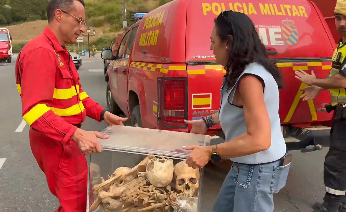 Aragónia első három uralkodójának maradványait mentették meg egy erdőtűz elől