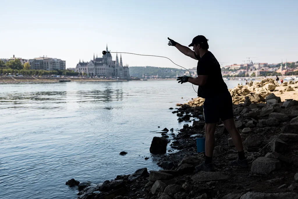 Budapesti Duna vízállás riport, Dunavízállás, 2026.07.04.