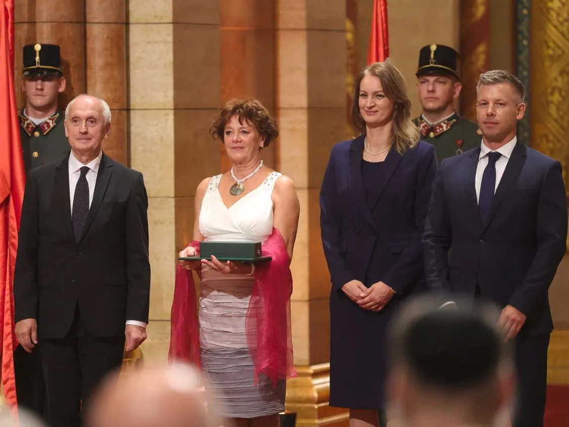 Az augusztus 20-i nemzeti ünnep alkalmából a legtehetségesebb magyarokat díjazták.