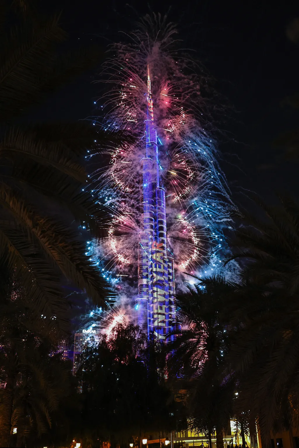 Dubai - Burj Khalifa: minden évben elképesztő újévi ünnepségeket tartanak január elsején.