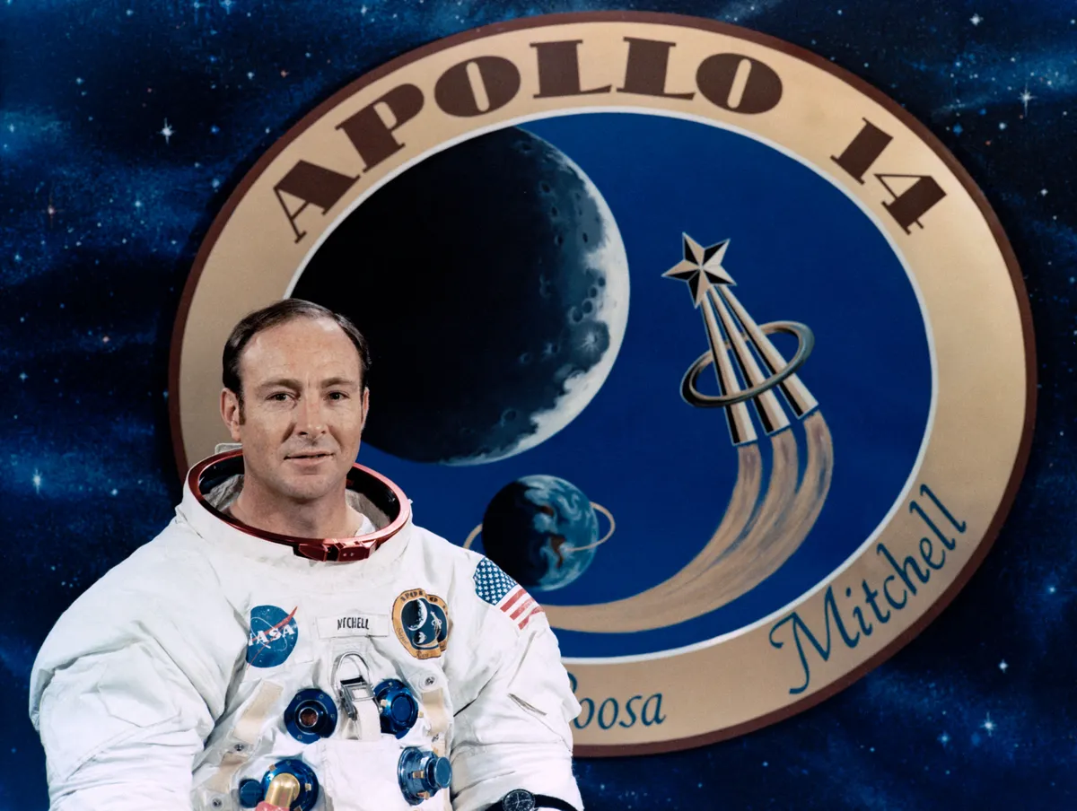 Edgar Mitchell, az Apollo 14 űrhajósa