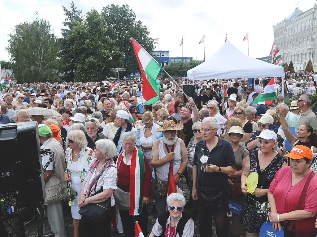Újabb tüntetést szervez a KözTér, ezúttal „Ne féljetek! 2.0 – Működő Szeretetország” néven (Fotó: Havran Zoltán)