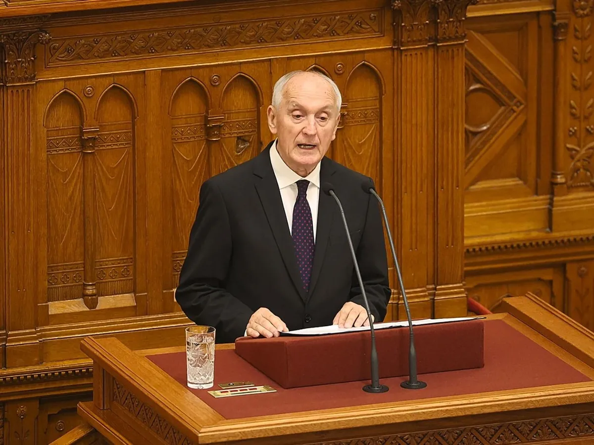 Augusztus 19-én hivatalba lépett Baka András köztársasági elnök (Fotó: Hatlaczki BalÁzs)