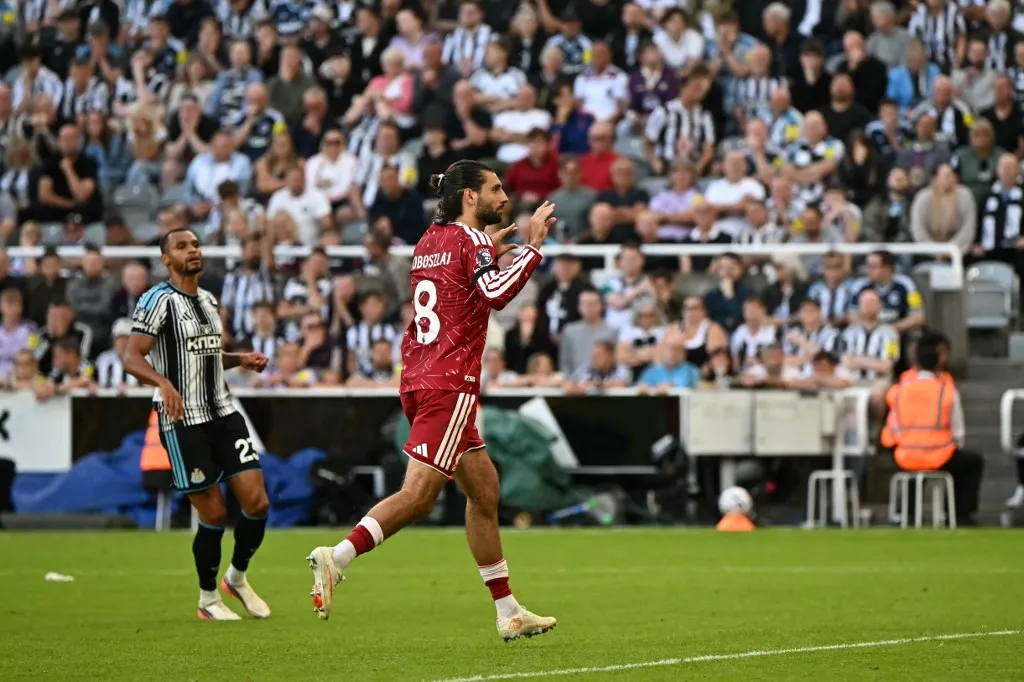 Szoboszlai Dominik csendre intette a Newcastle szurkolóit