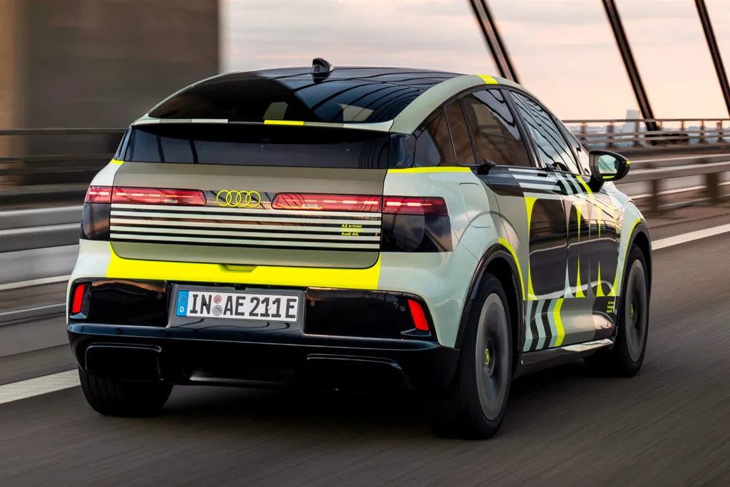 Audi A2 e-tron with design livery