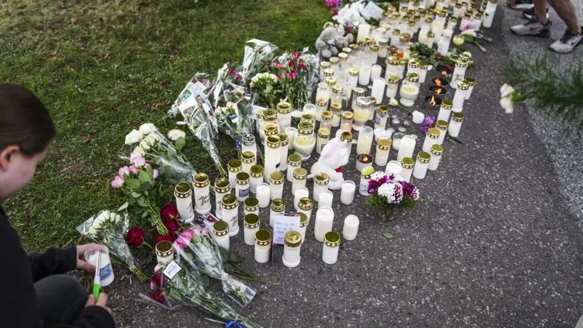 Sweden school sword attack: 18-year-old arrested