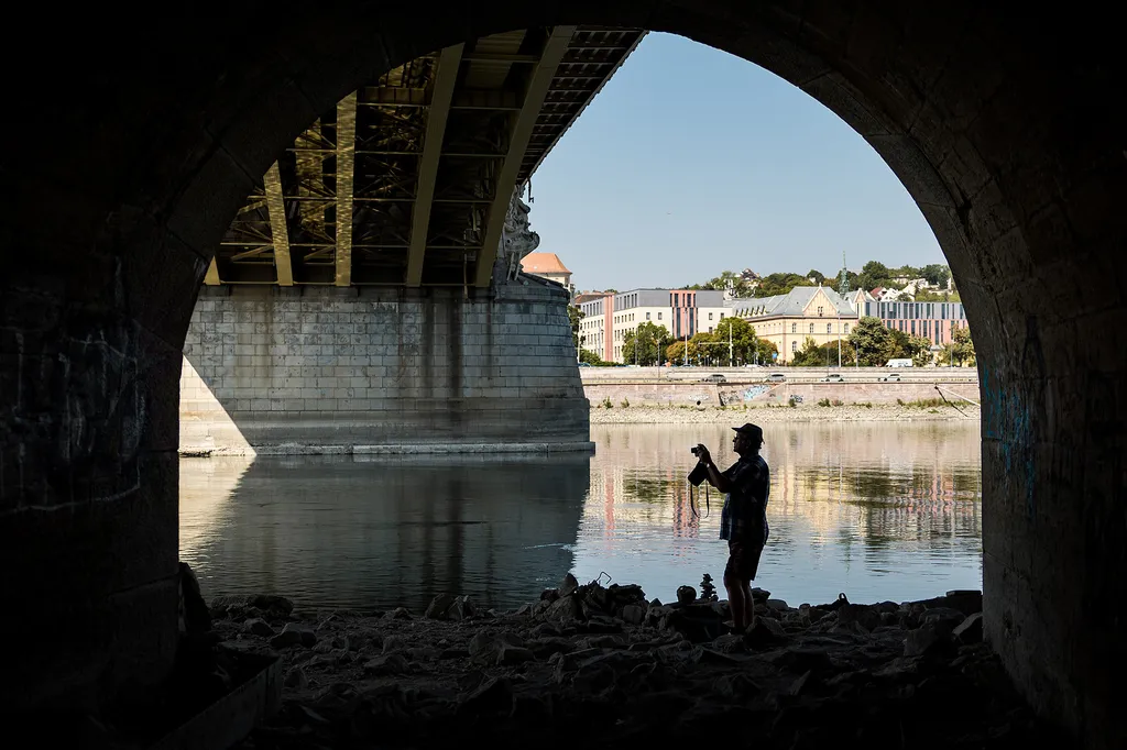 Budapesti Duna vízállás riport, Dunavízállás, 2026.07.04.