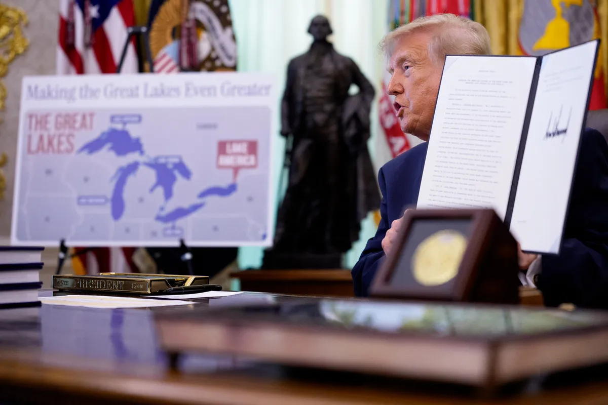Trump hivatalosan is átnevezte az Ontario-tavat, azonban ez csak az Egyesült Államokban kötelező érvényű