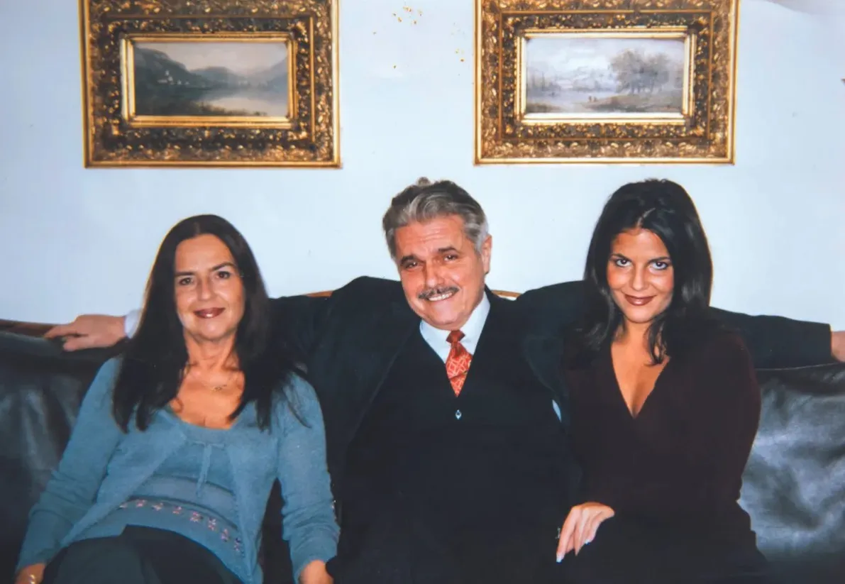 Oszter Alexandra szülei, Failoni Donatella és Oszter Sándor
