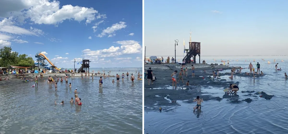 Három hét alatt látványosan apadt a Balaton vize