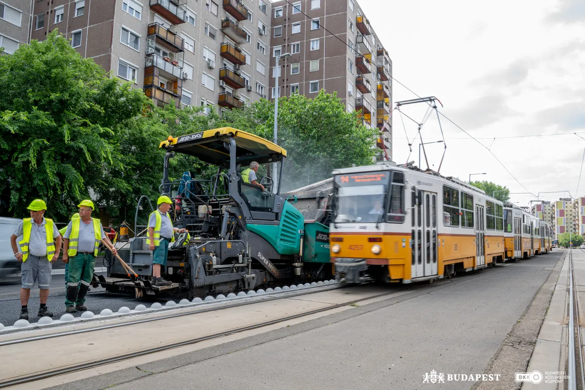 A BKK augusztus 10. és 19. között jelentős újpesti változásokra figyelmeztet. Három villamos leáll, a környéken torlódások várhatók.