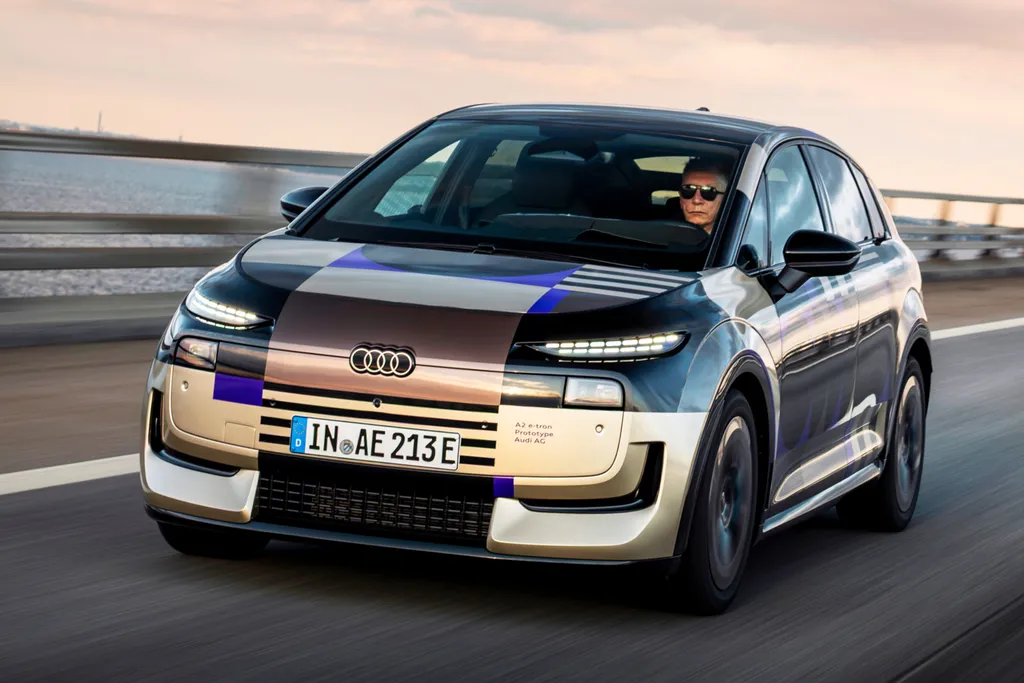 Audi A2 e-tron with design livery