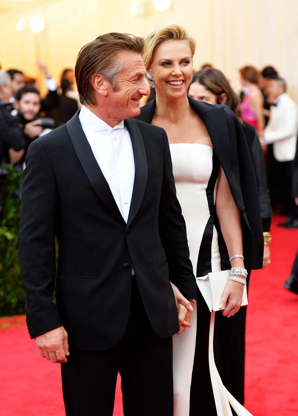 Charlize Theron, CharlizeTheron, NEW YORK, NY - MAY 05: Actors Sean Penn (L) and Charlize Theron attend the "Charles James: Beyond Fashion" Costume Institute Gala at the Metropolitan Museum of Art on May 5, 2014 in New York City. Mike Coppola
