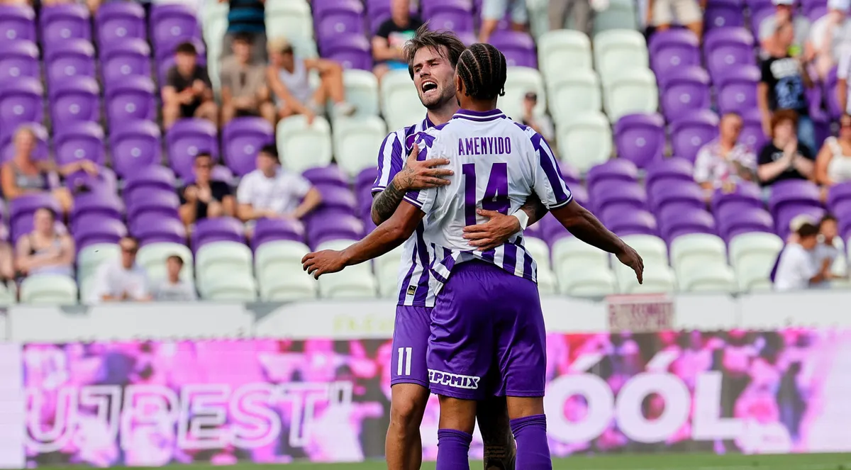Az Újpest-MTK meccset jó formában várták a lila-fehérek
