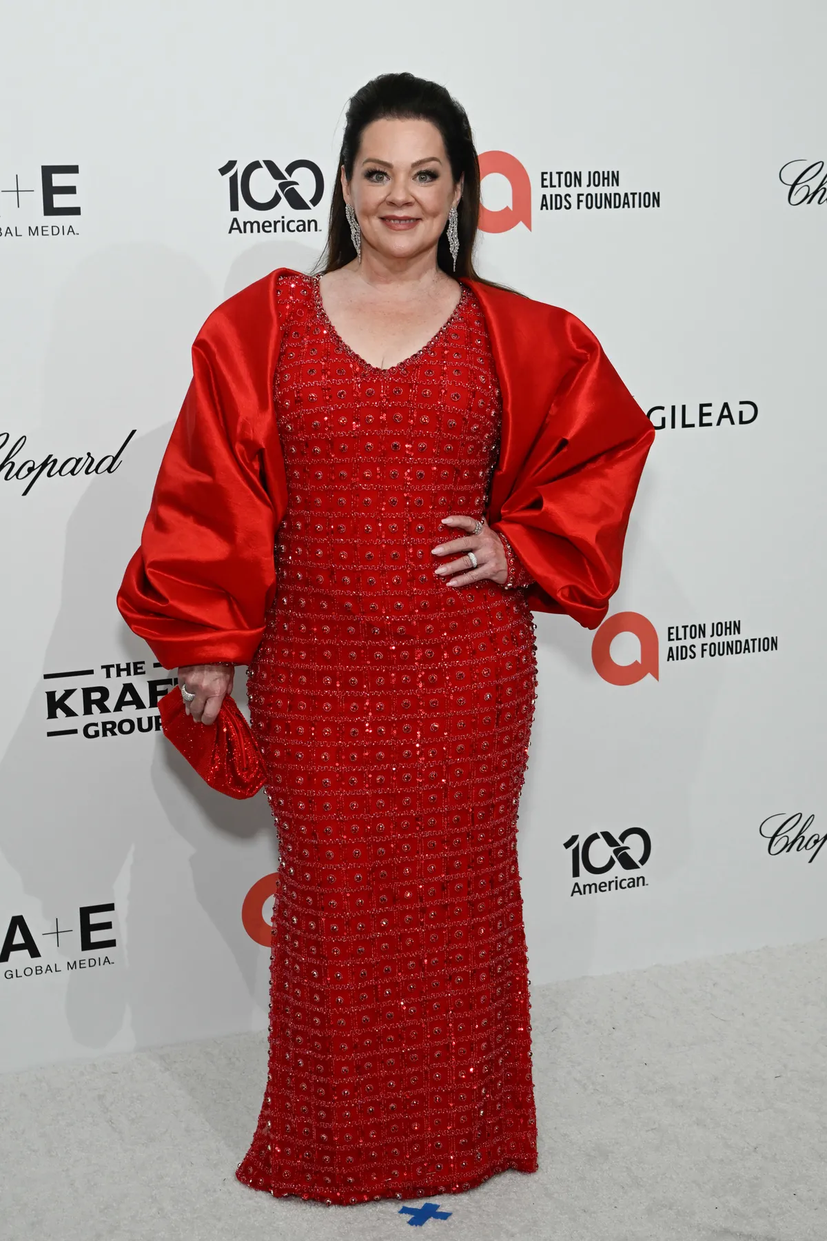 March 15, 2026, Los Angeles, California, USA: 15 March 2026 - West Hollywood, California - MELISSA MCCARTHY at the 34th Annual Elton John AIDS Foundation Academy Awards Viewing Party held at West Hollywood Park (Credit Image: © Charlie Steffens/ZUMA Press Wire)