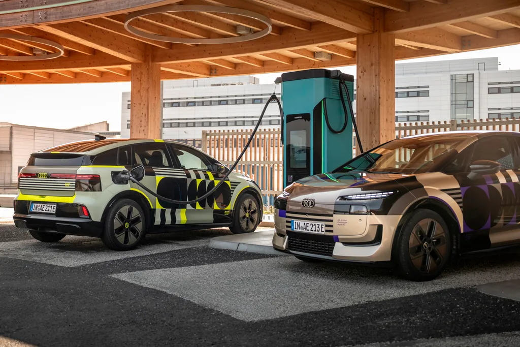 Audi A2 e-tron with design livery