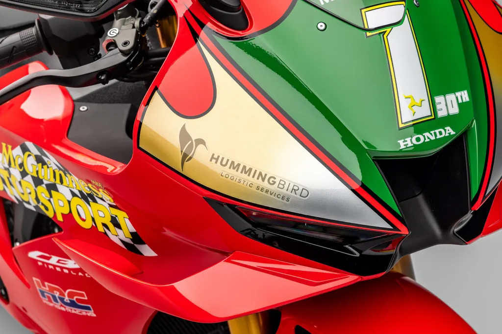 Limited Edition John McGuinness 30th Anniversary Replica CBR1000RR-R Fireblade SP
