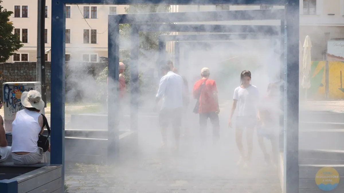 A hétvégi időjárás ismét forrónak ígérkezik, visszatér a kánikula Fotó: Mediaworks hőség, időjárás, kánikula, Budapest, 2026.08.06.,