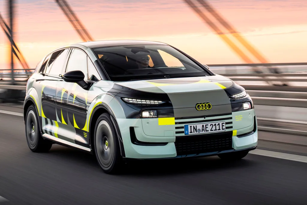 Audi A2 e-tron with design livery