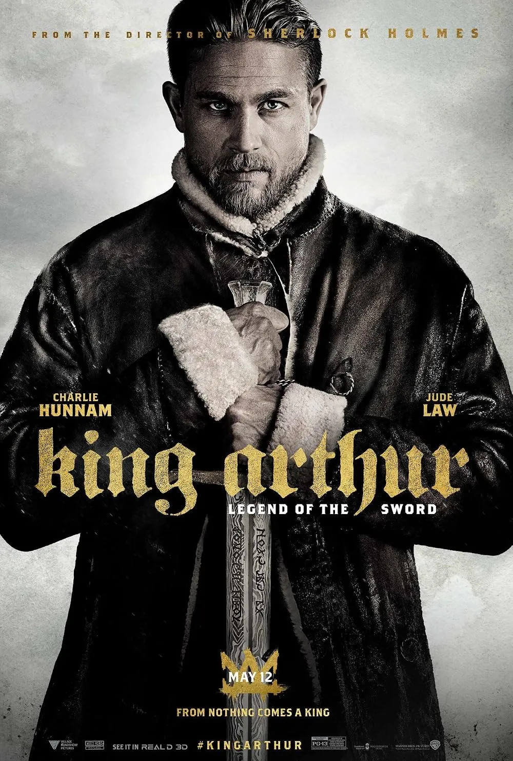 Charlie Hunnam, a Guy Ritchie-féle Arthur király-film főszereplője