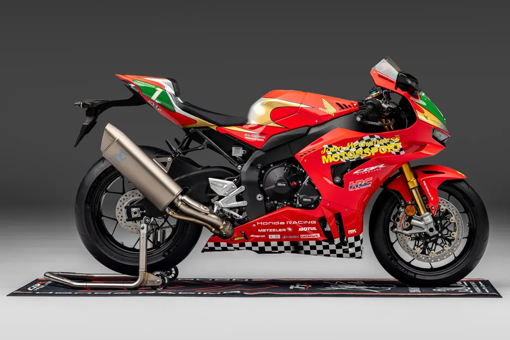 Limited Edition John McGuinness 30th Anniversary Replica CBR1000RR-R Fireblade SP