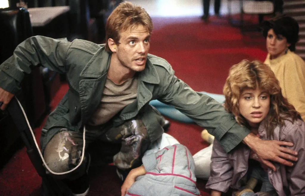 Terminator
The Terminator
1984
Real  James Cameron
Michael Biehn
Linda Hamilton.
Collection Christophel © Hemdale / Pacific Western / Euro Film Funding (Photo by Hemdale / Pacific Western / Euro / Collection ChristopheL via AFP)