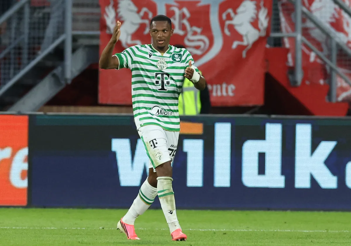 A Puskás Akadémia-FTC meccsen Lenny Joseph megsérült