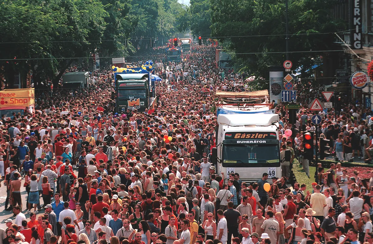 A kamionokon a legjobb zenéket játszották a DJ-k