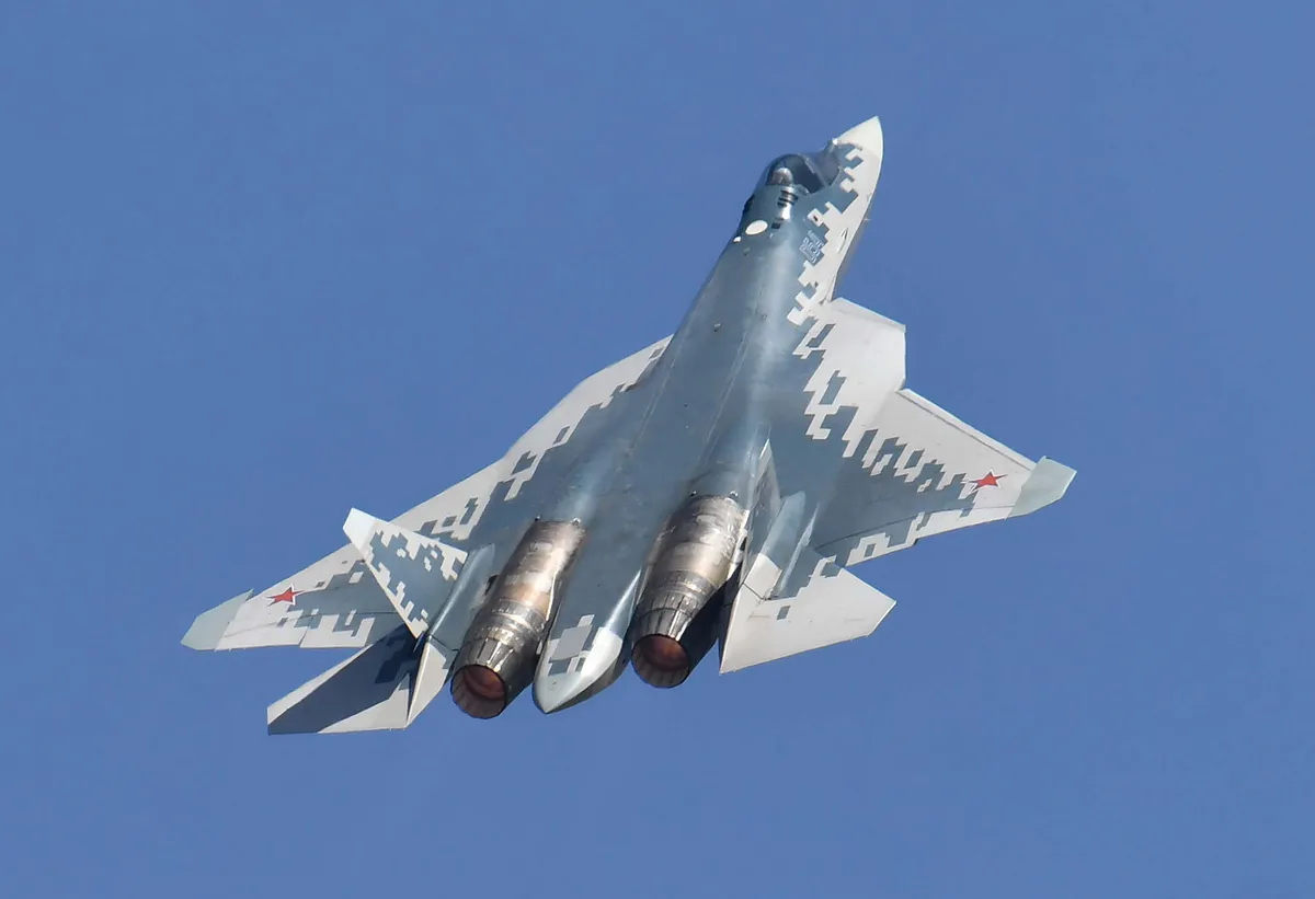 Orosz Su-57 vadászgép, a legfejlettebb 5. generációs vadászgépek egyike