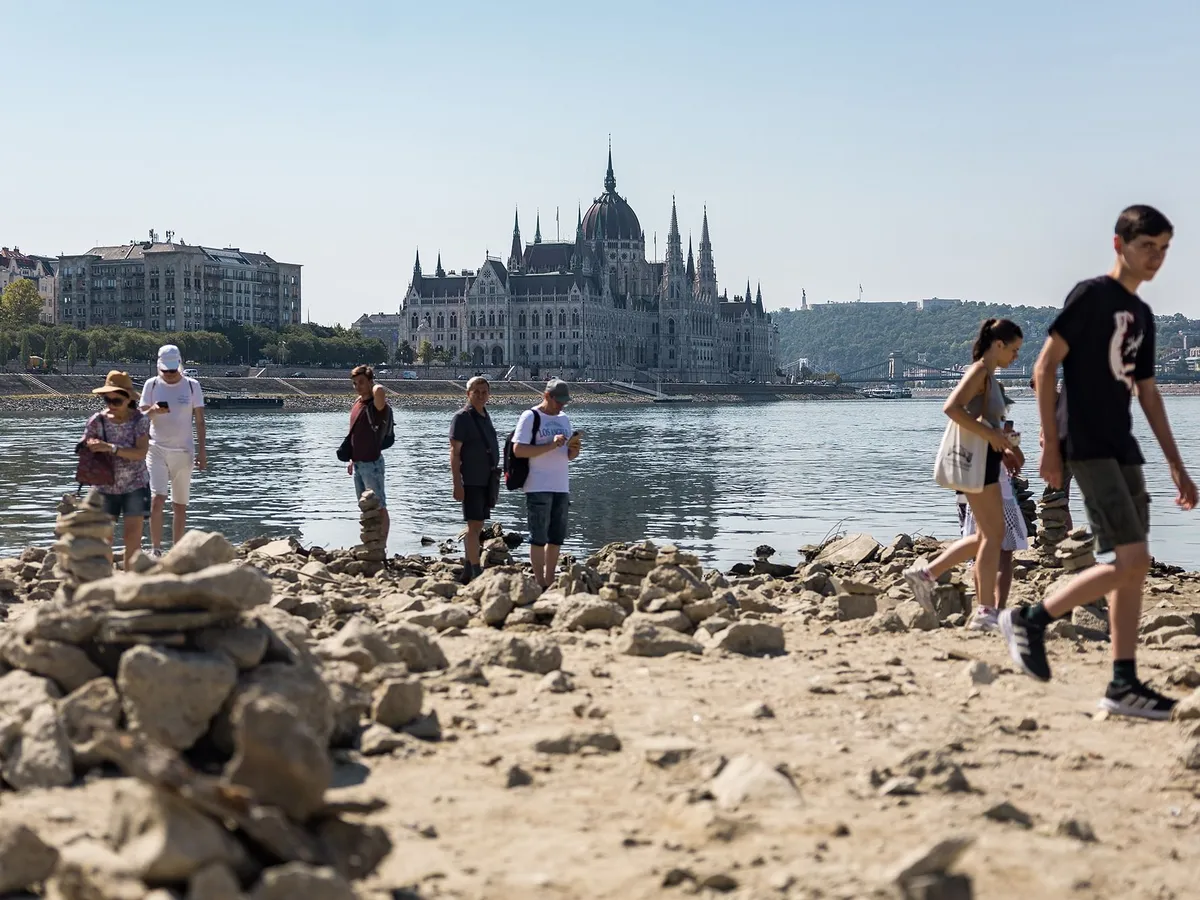 Budapesti Duna vízállás riport, Dunavízállás, 2026.07.04.