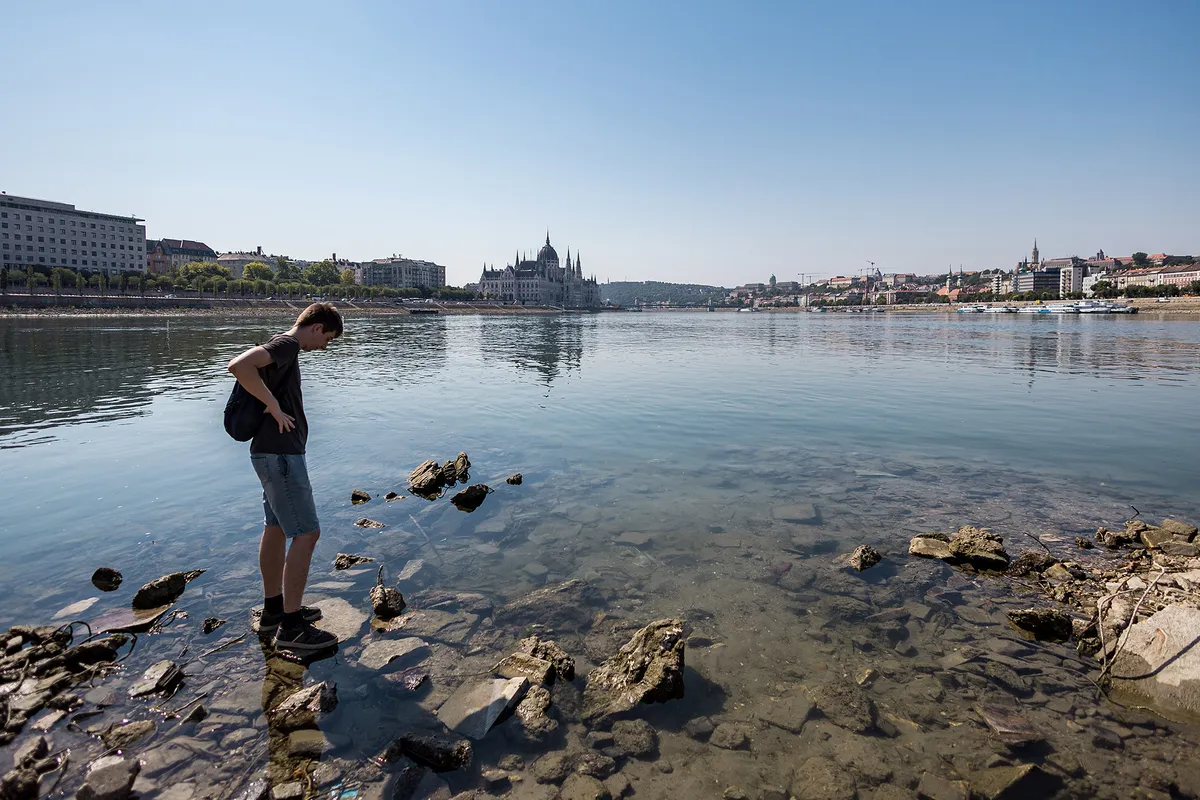 Budapesti Duna vízállás riport, Dunavízállás, 2026.07.04.vízkorlátozás