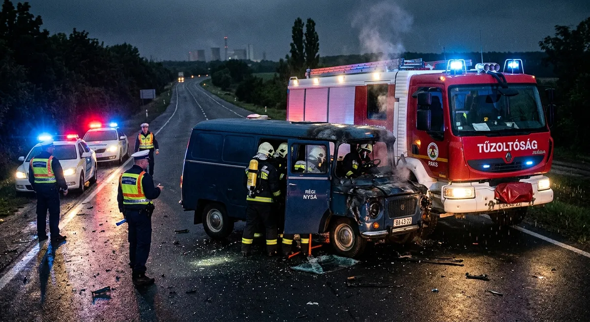 Megégett a holttest, így nem tudták megállapítani a sofőr személyazonosságát
