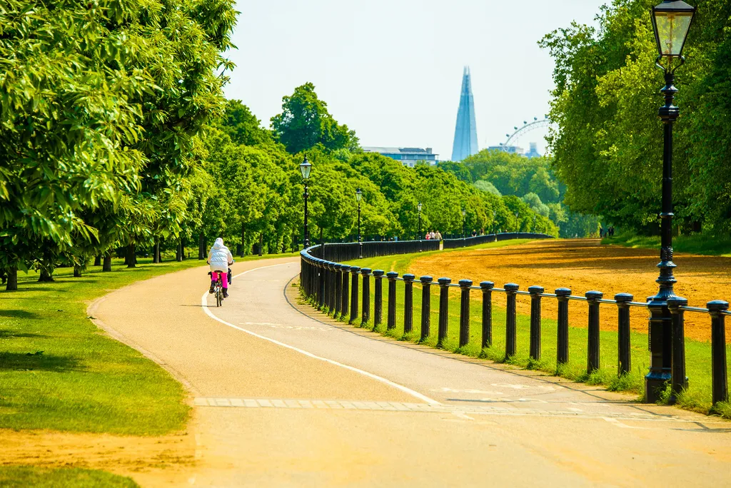 Londoni Hyde Park aszály előtt