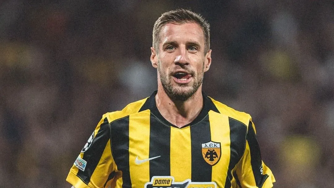Varga Barnabás két gólt is szerzett az AEK Athén-Levszki Szófia BL-selejtezőben
