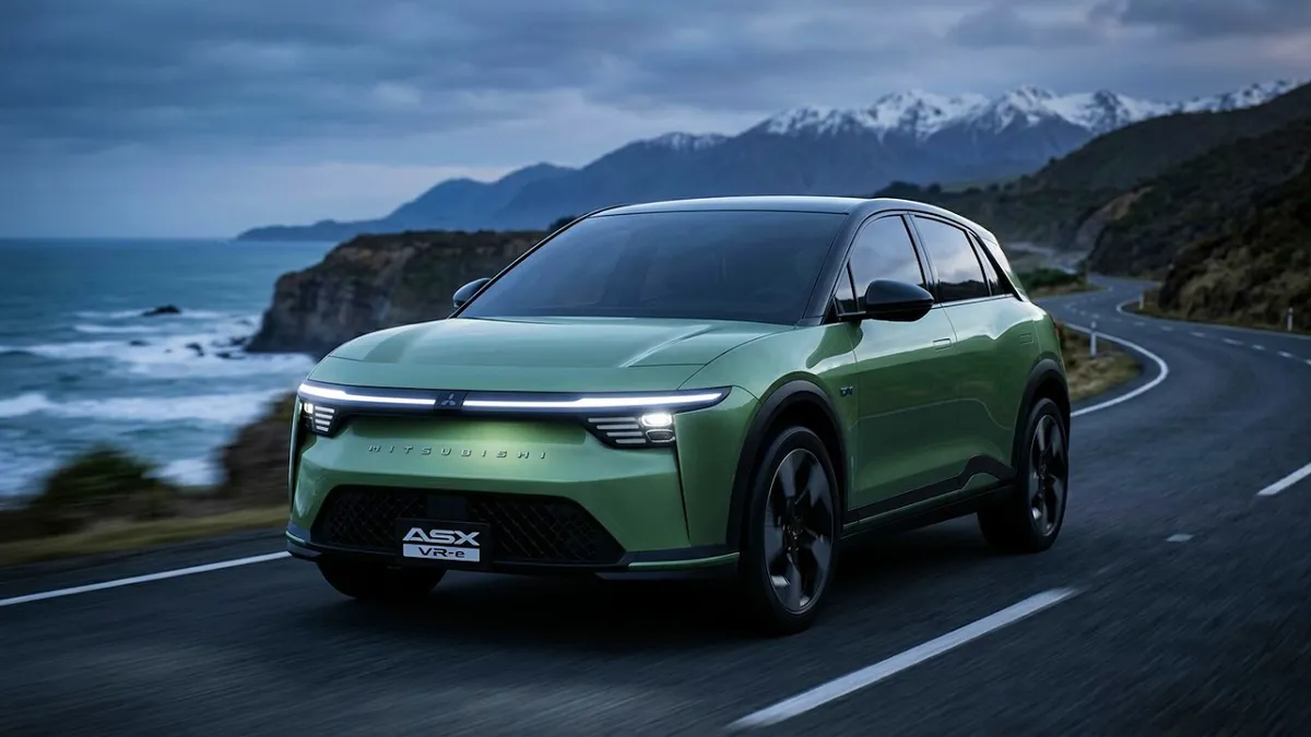 A Foxtron Bria elektromos autó analógja a Mitsubishi ASX.