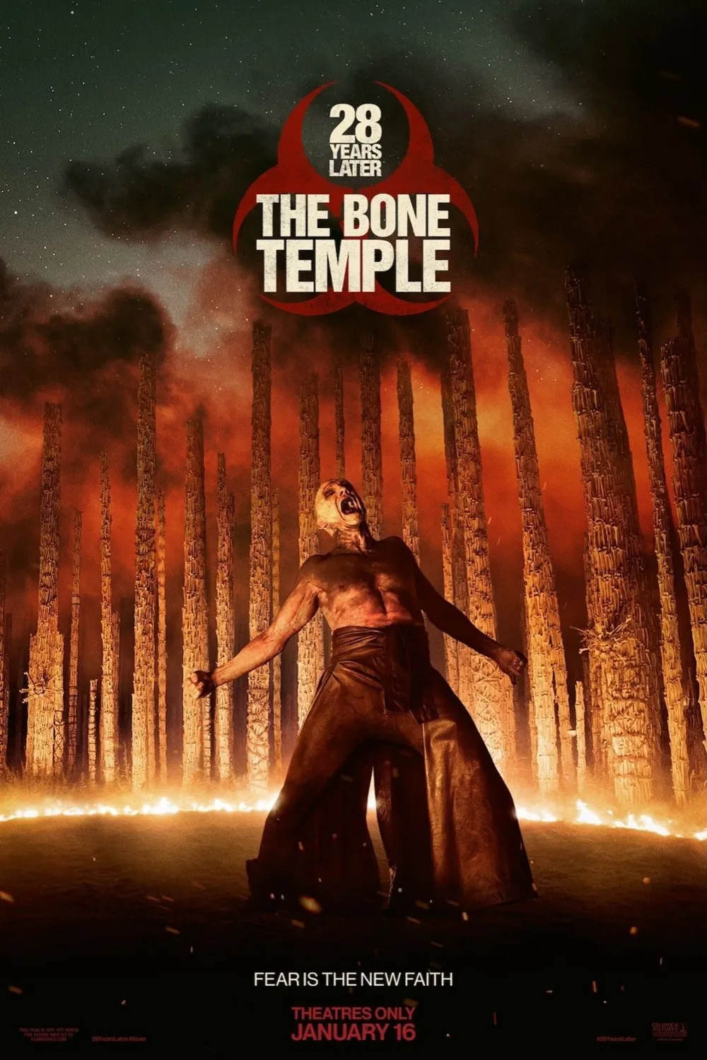 28 évvel később - A csonttemplom című film nagyot tarol az HBO Maxon.