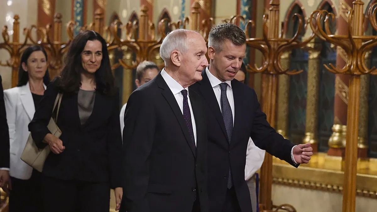 Megválasztották Baka Andrást köztársasági elnöknek (Fotó: Hatlaczki Balázs)