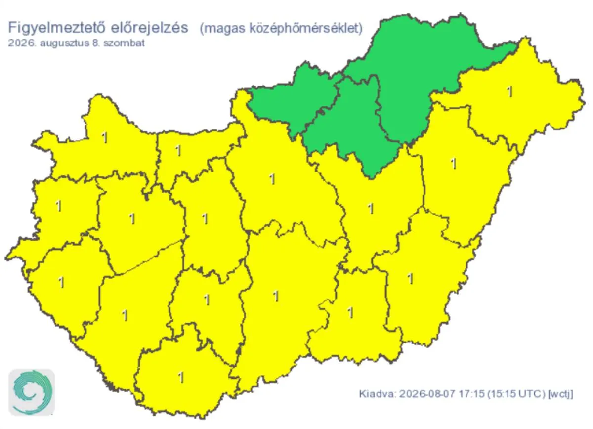 Enyhébb időjárás vár ránk a hétvégén?