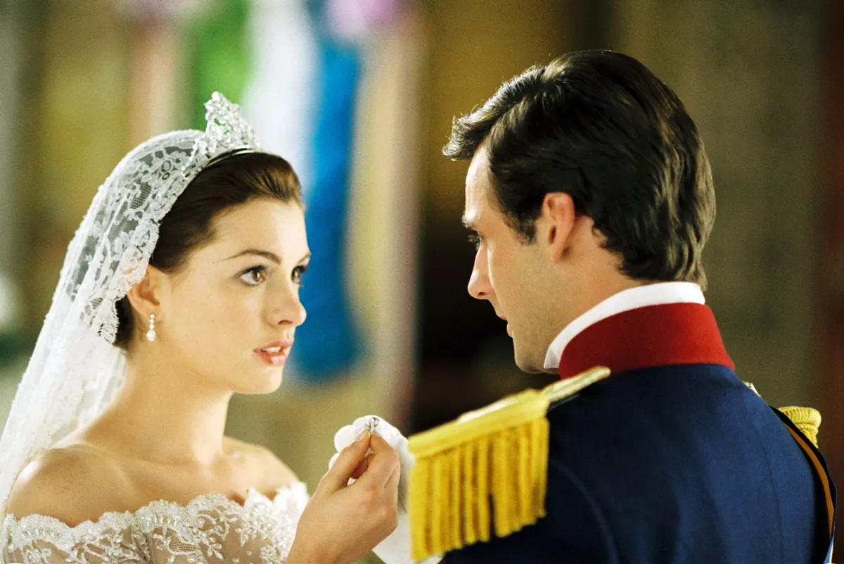 Anne Hathaway, a Neveletlen hercegn sztárja