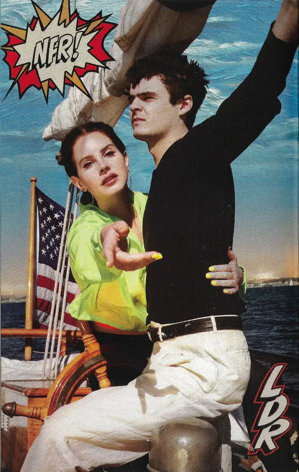 Lana Del Rey és Duke Nicholson az albumborítón.
