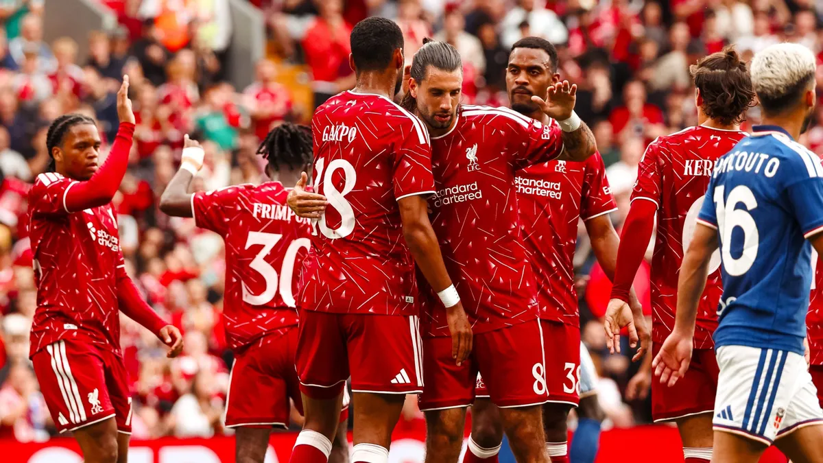 Szoboszlai Dominik végigjátszotta a második Liverpool-Como meccset