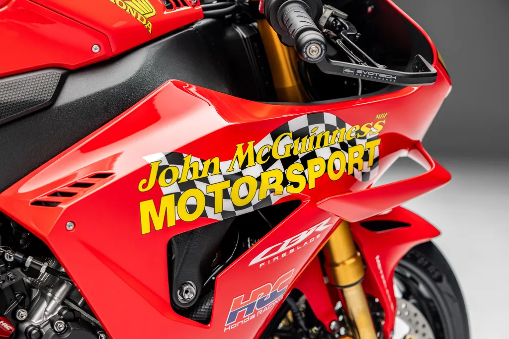 Limited Edition John McGuinness 30th Anniversary Replica CBR1000RR-R Fireblade SP