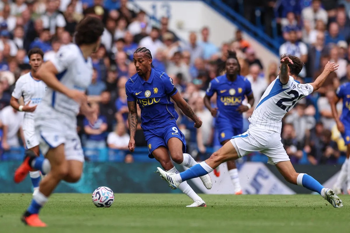 Joao Pedro (középen) volt a Chelsea-Brighton meccs főszereplője