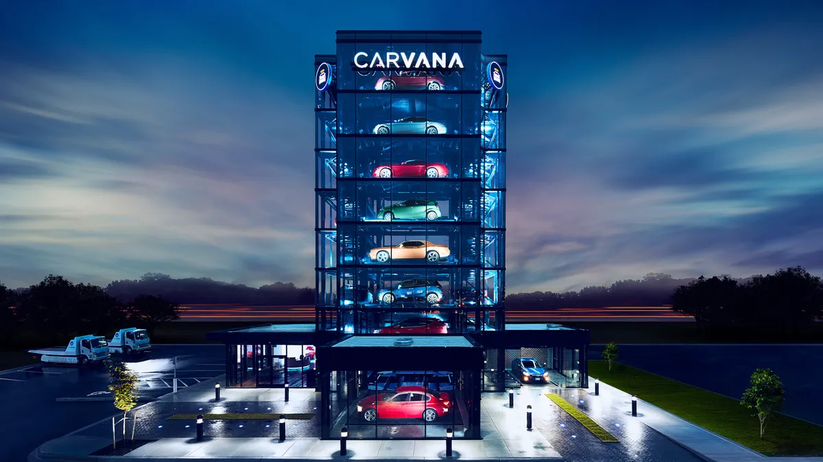 Nem is kell feltétlenül felkeresni a Carvana új autó kereskedést, kérésre házhoz viszik a digitálisan vásárolt kocsit.